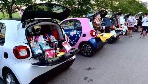 逛逛网红车尾箱集市吃瓜,吃瓜群众的美食盛宴